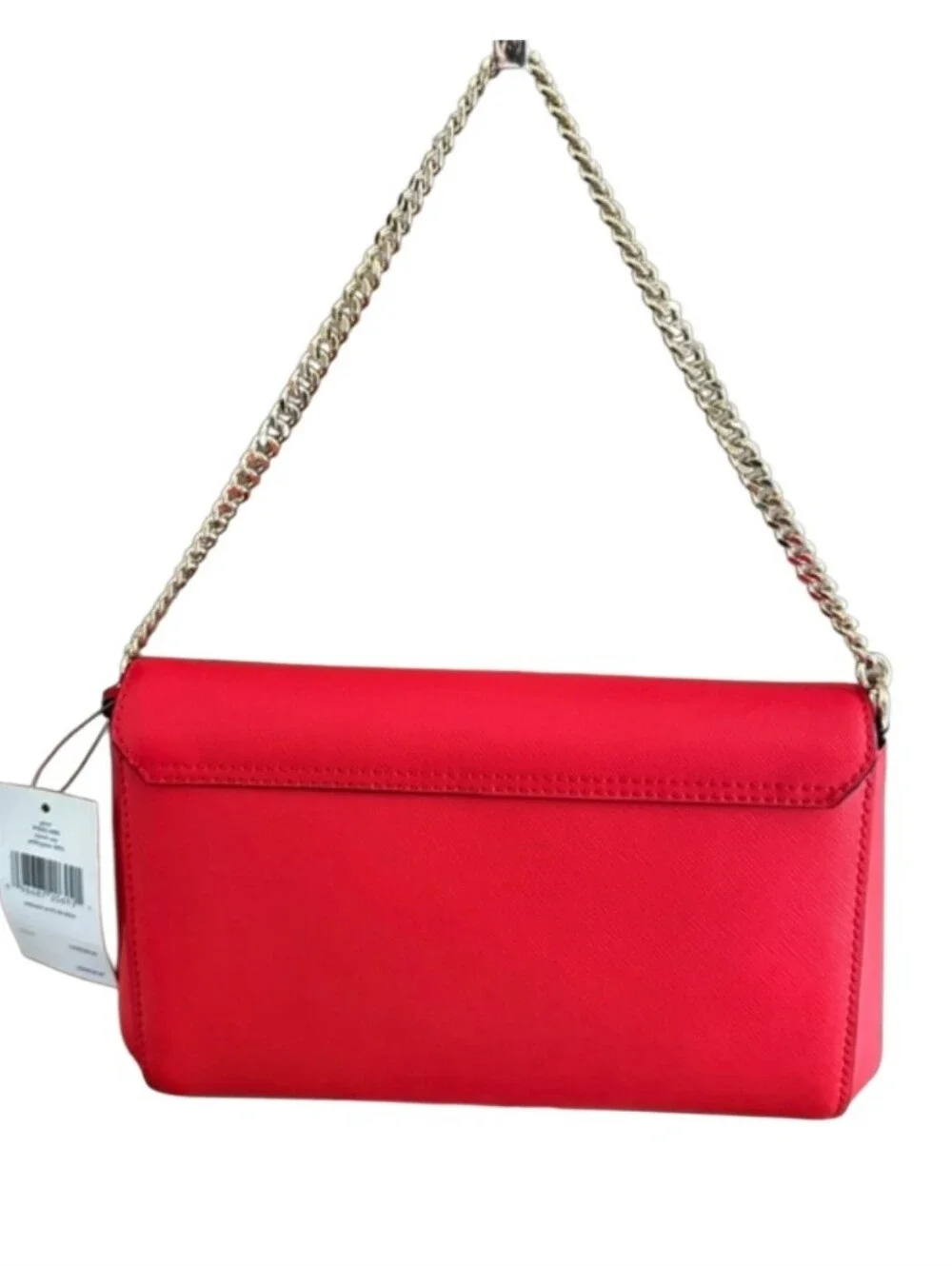Kate Spade NWT Laurel Way Red Crossbody Bag with Gold Chain No Callouts Ret.$229 - Picture 5 of 10